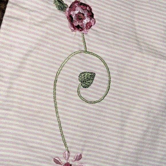 2 Kids Line Luxury Valances Curtains Pink White - Picture 7 of 7